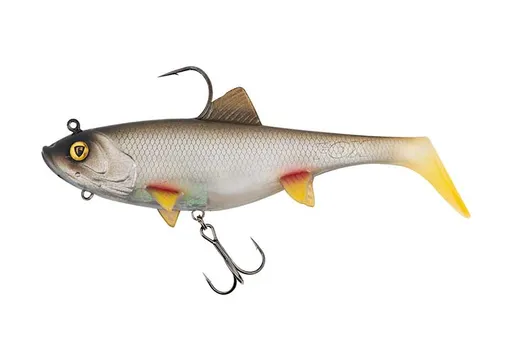 Fox rage gumová nástraha replicant wobble silver ghost  - 18 cm 80 g