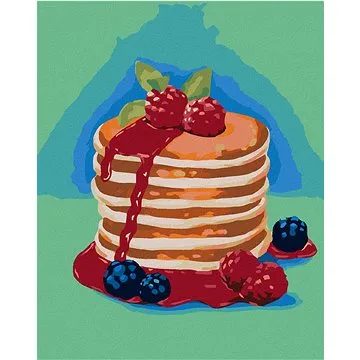 Zuty - Malování podle čísel - LÍVANCE (MYROSLAVA VOLOSCHUK), 80x100 cm, vypnuté plátno na rám (HRAmmb00303nad)