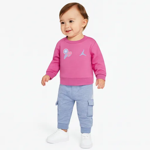 Jordan blue jeans & bling  pant set 12m