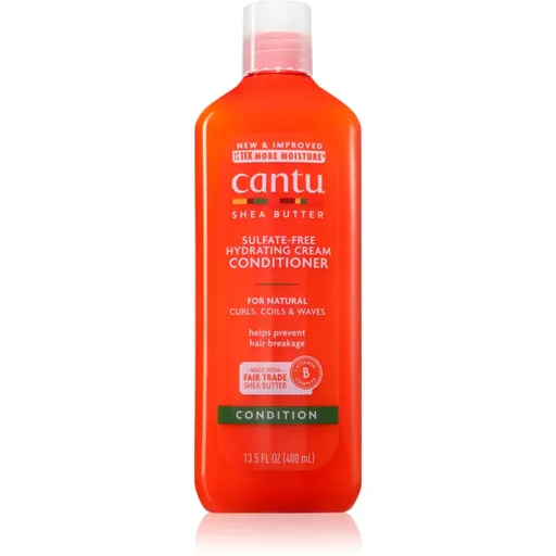 CANTU Shea Butter Hydrating Cream Conditioner vlasový krémový kondicionér pro intenzivní hydrataci 400 ml