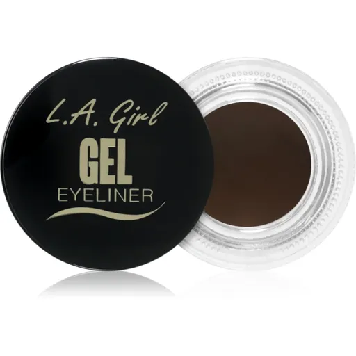 L.A. Girl Cosmetics Gel Eyeliner gelové oční linky odstín Rich Chocolate Brown 3 g