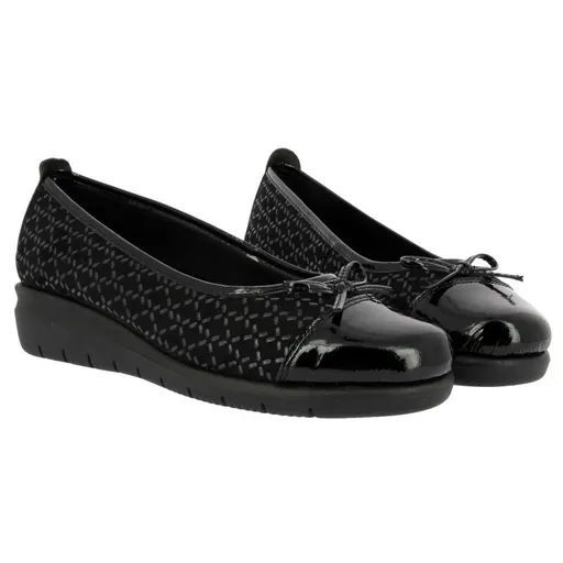 Doctor Cutillas Baleríny dámské na klínku 75215 černé , velikosti 1: 38