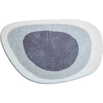 GRUND LAKE Koupelnová předložka 60x90 cm, šedo-stříbrná (B2596-014003002)