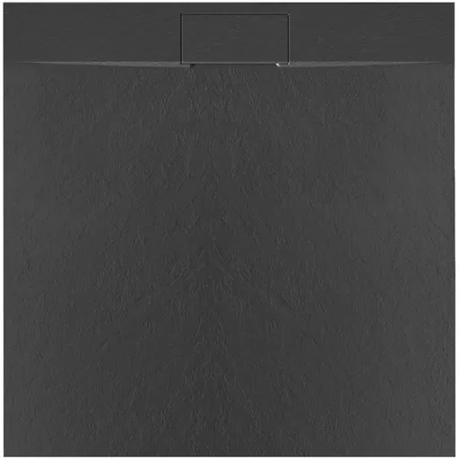 REA Sprchová vanička Bazalt Black 90x90 REA-K3307