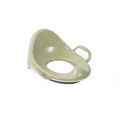 Dolu Protiskluzové sedátko na WC s vysokým opěradlem, světle zelená, 17x38x34 cm