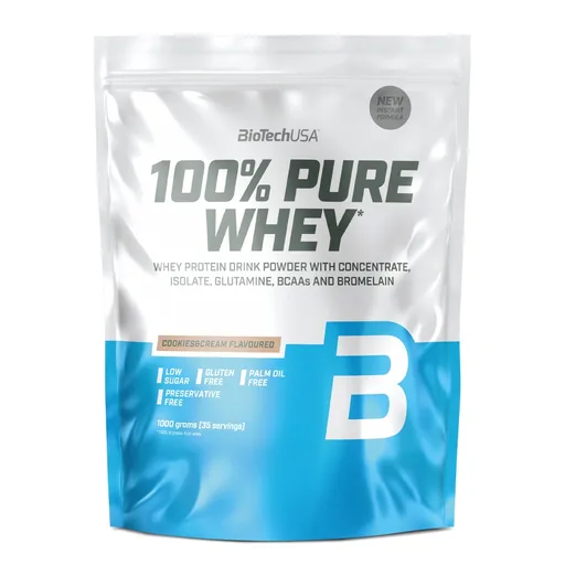 BioTech USA 100% Pure Whey 1000 g cookies&cream