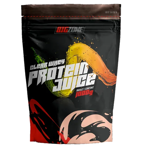 Big Zone Clear Whey Protein Juice 1000g - citrónový ledový čaj