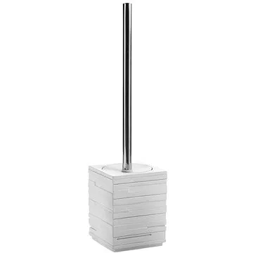 GEDY QUADROTTO WC štětka na postavení, bílá                                                          (QU3302)