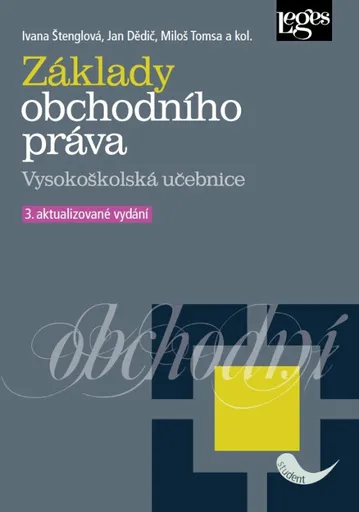 Základy obchodního práva - Ivana Štenglová