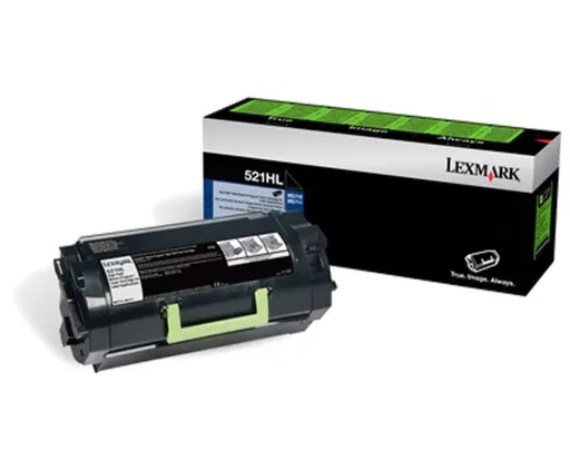 Lexmark 522HL 52D2H0L černý (black) originální toner