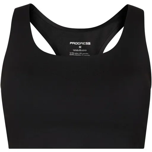 PROGRESS ZORA BRA Dámská sportovní podprsenka, černá, velikost