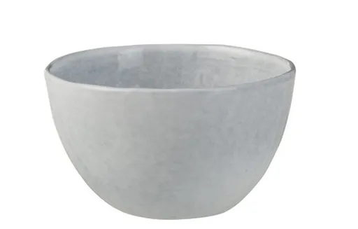 Modrá keramická miska  Shiny blue - Ø  14*8 cm J-Line by Jolipa