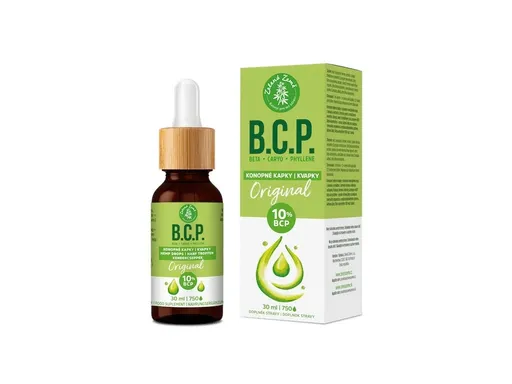 Konopné kapky s BCP Original – 30 ml – Zelená Země