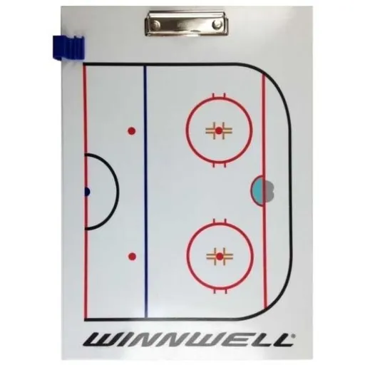 WINNWELL TRENÉRSKÁ TABULE S KLIPEM Trenérská tabule, bílá, velikost