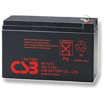 CSB GP1272 F2, 12V, 7,2Ah (GP1272F2)