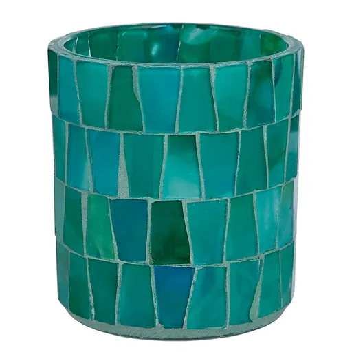 CARIBBIAN Svícen 9 cm - zelená