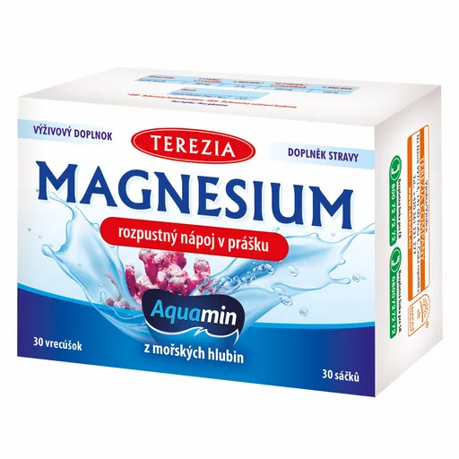 Terezia Company Magnesium rozpustný nápoj v prášku 30 sáčků
