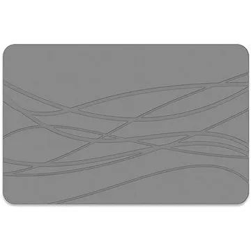 Křemelinová předložka do koupelny černá 60×39 (523)