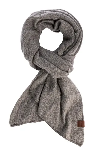 Dámská zimní šála BOUCLÉ