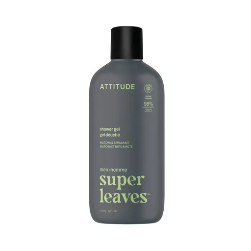ATTITUDE Pánský sprchový gel Matcha & Bergamot 415 ml