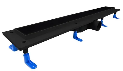 HOPA Odtokový žlab STANDARDline BLACK Rozměr A 70 , Varianta roštu Klasszik OLPZLABST69BK