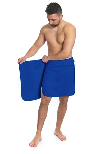 Interkontakt Pánský saunový ručník Navy Blue (21169)