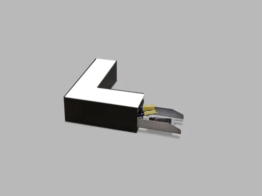 LED2 6315353D LINO II LIGHT CORNER, B DALI/PUSH 12W 3000K/3500K/4000K černá