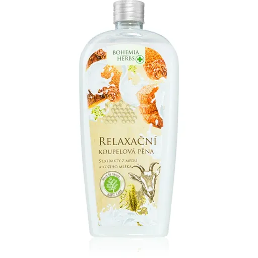 Bohemia Gifts & Cosmetics Bohemia Herbs Honey & Goat Milk koupelová pěna 500 ml