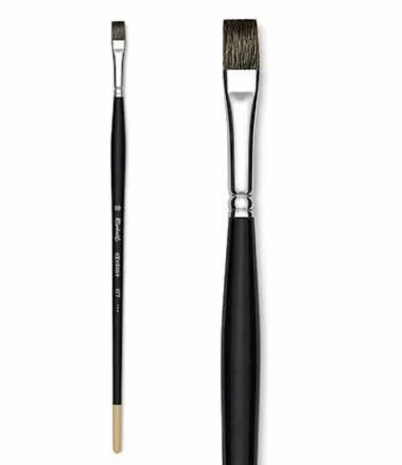 Plochý štětec Raphael Kevrin+ 877 – velikost 6