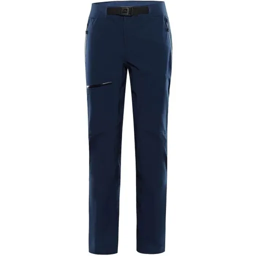 ALPINE PRO ZONER Pánské outdoorové kalhoty, tmavě modrá, velikost