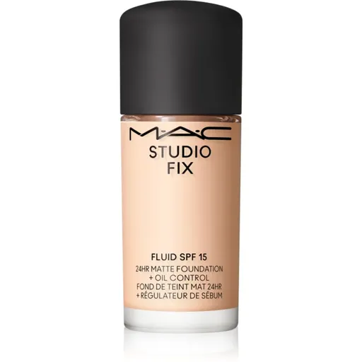 MAC Cosmetics Mini Studio Fix Fluid SPF 15 24HR Matte Foundation + Oil Control matující make-up SPF 15 odstín NW10 15 ml
