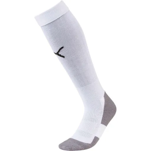 Puma LIGA SOCKS CORE Fotbalové štulpny, bílá, velikost 39-42