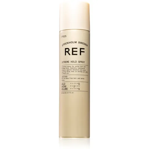 REF Extreme Hold Spray N°525 sprej na vlasy s extra silnou fixací 300 ml