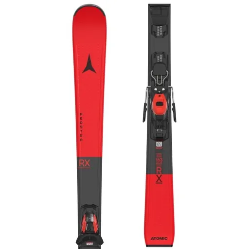 Atomic REDSTER RX + M10 GW Sjezdové lyže, červená, velikost