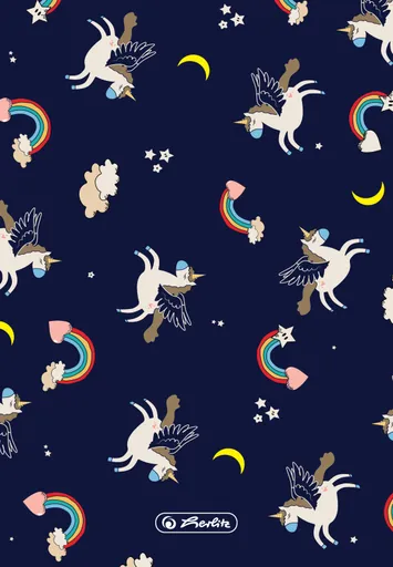 Desky na písmena A4 - Jednorožec