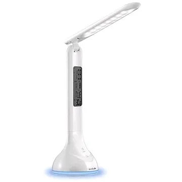 Avide Nabíjecí stmívatelná LED lampa s diplejem 4W RGB bílá (ABLDLRGB-CALENDAR-4W)