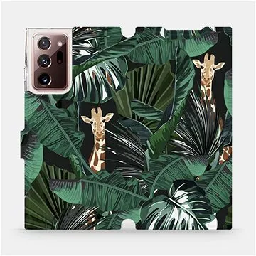 Flip pouzdro na mobil Samsung Galaxy Note 20 Ultra - VP06P Žirafky (5903516779499)