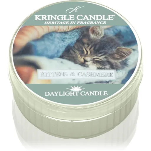 Kringle Candle Kittens & Cashmere čajová svíčka 42 g