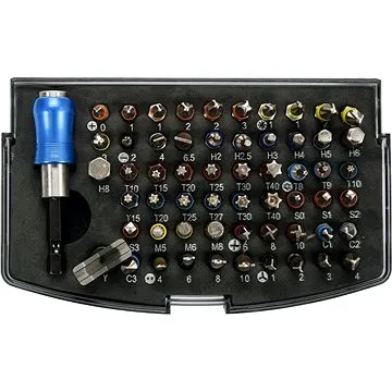 YATO Sada bitů s adaptérem 1/4" 59ks (YT-04624)