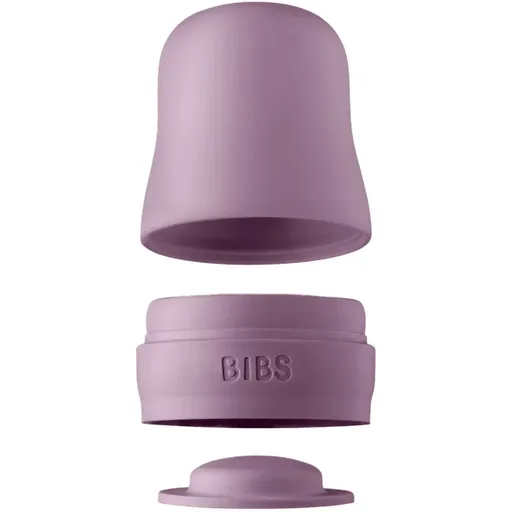 BIBS Baby Glass Bottle Cap šroubovací uzávěr na láhev Mauve 1 ks