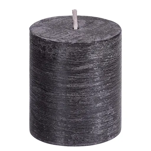 RUSTIC Svíčka 8 cm - černá