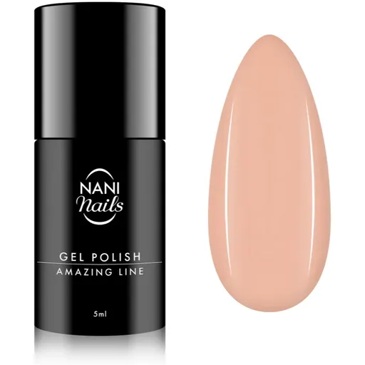 NaniNails NANI Amazing Line gelový lak na nehty odstín Soft Apricot 5 ml