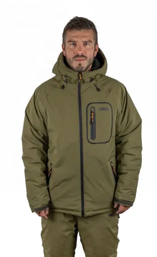 Mikbaits zateplená bunda thermo exclusive zelená - l