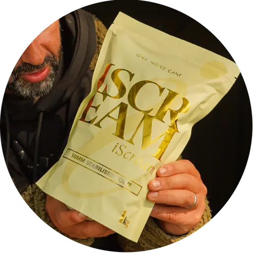 One more cast boilie stabilised boilie iscream - 1 kg 18 mm