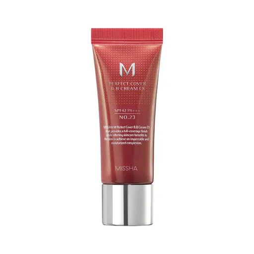 Missha BB krém SPF 42 Perfect Cover (BB Cream Ex) 20 ml 23 Natural Beige