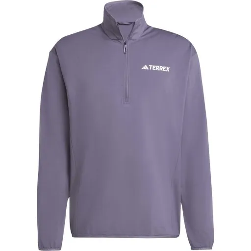 adidas MULTI TERREX CILMAWARM HZ T FL M Pánská sportovní mikina, fialová, velikost