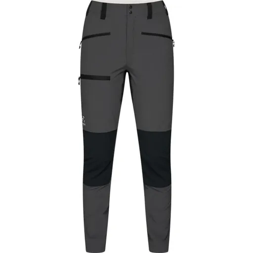 HAGLÖFS MID SLIM PANT W Dámské softshellové kalhoty, tmavě šedá, velikost