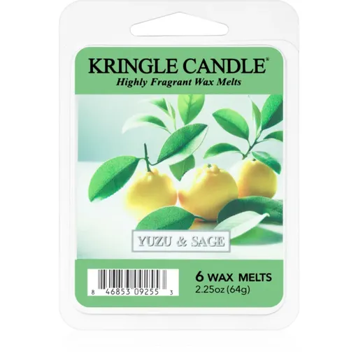 Kringle Candle Yuzu & Sage vosk do aromalampy 64 g
