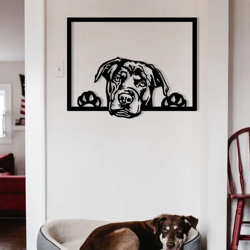 Dekorativní kovový doplněk na zeď Enzo 7054