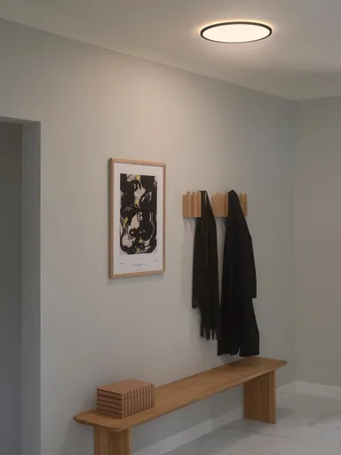 NORDLUX stropní svítidlo Oja 42 IP54 BATH 3000K/4000K 19W LED černá 2015116103